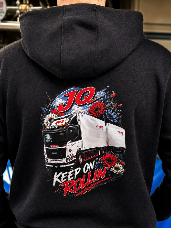 JQ x Rollin’ Hoodie – Keep on Rollin’